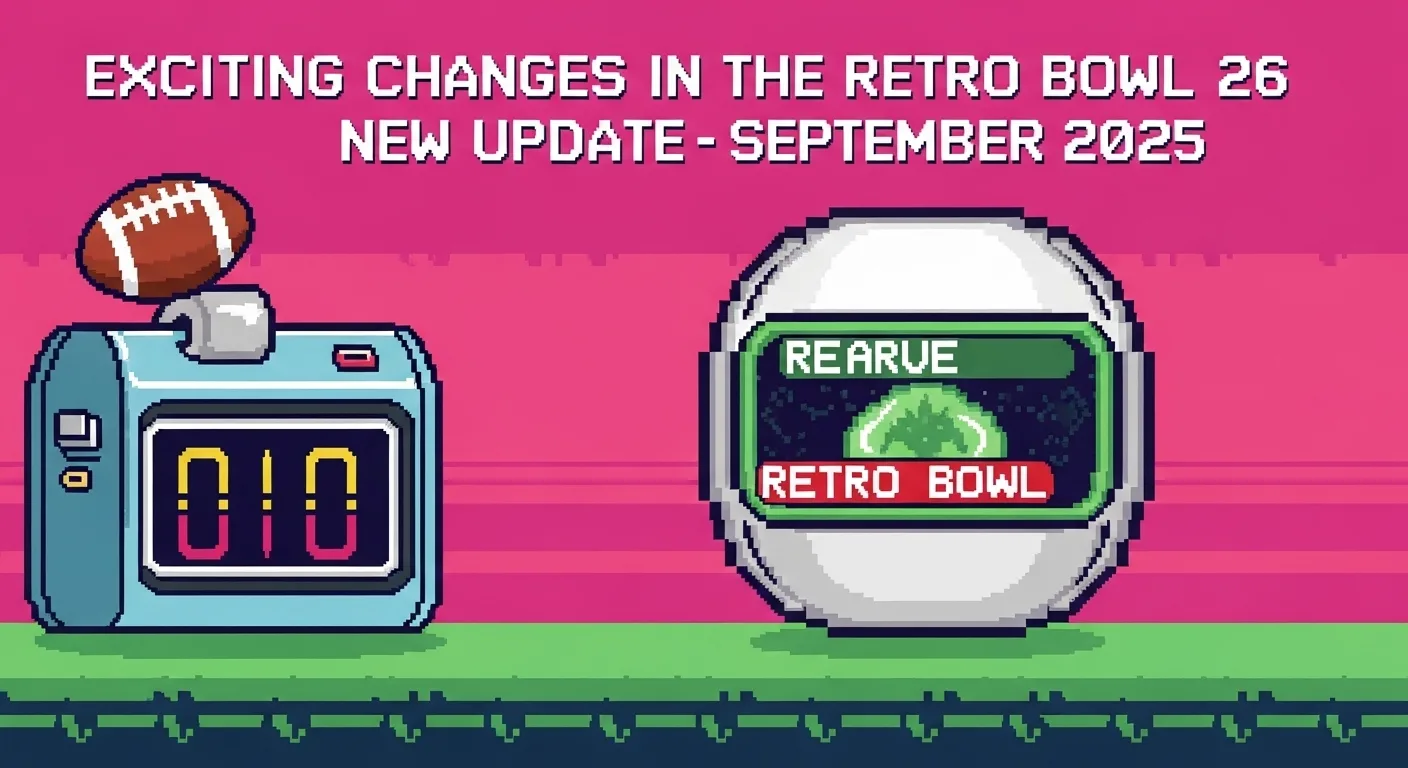 Exciting Changes in the Retro Bowl 26 New Update - September 2025